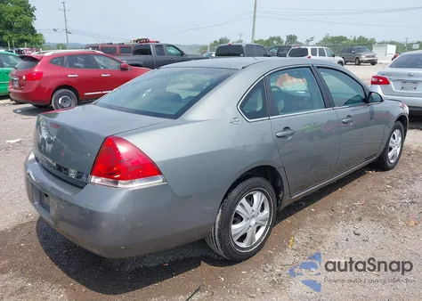 2008 Chevrolet Impala Ls из США, поврежденный, VIN 2G1WB58K781272531